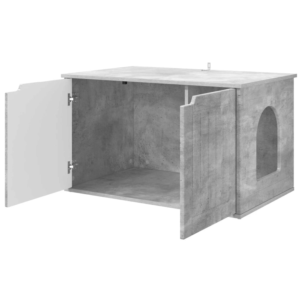 Casa per Gatti Calcestruzzo 85 x 55 x 50,5 cm Legno multistrato