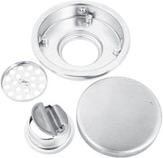Douchi Afvoer in Acciaio Inossidabile - Douchi Afvoer con Griglia - Bocchetta di Scarico con Reticolo Filtro - Prevenzione Insetti - Protezione da Macchie - Diametro 109 mm