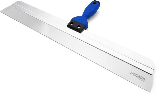 Spazzola da finitura professionale in acciaio inossidabile con maniglia ergonomico.