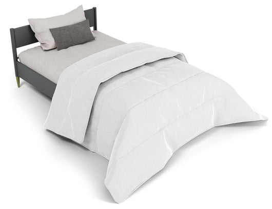 Piumino Interno Singolo 100gr Trapuntato Bianco