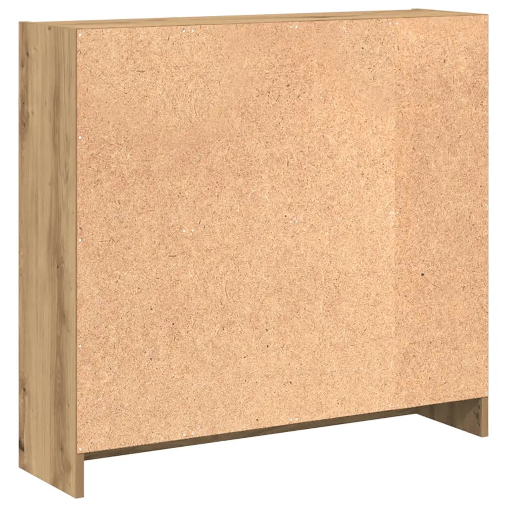 Libreria Rovere Artigianale 80x24x76 cm in Legno Multistrato