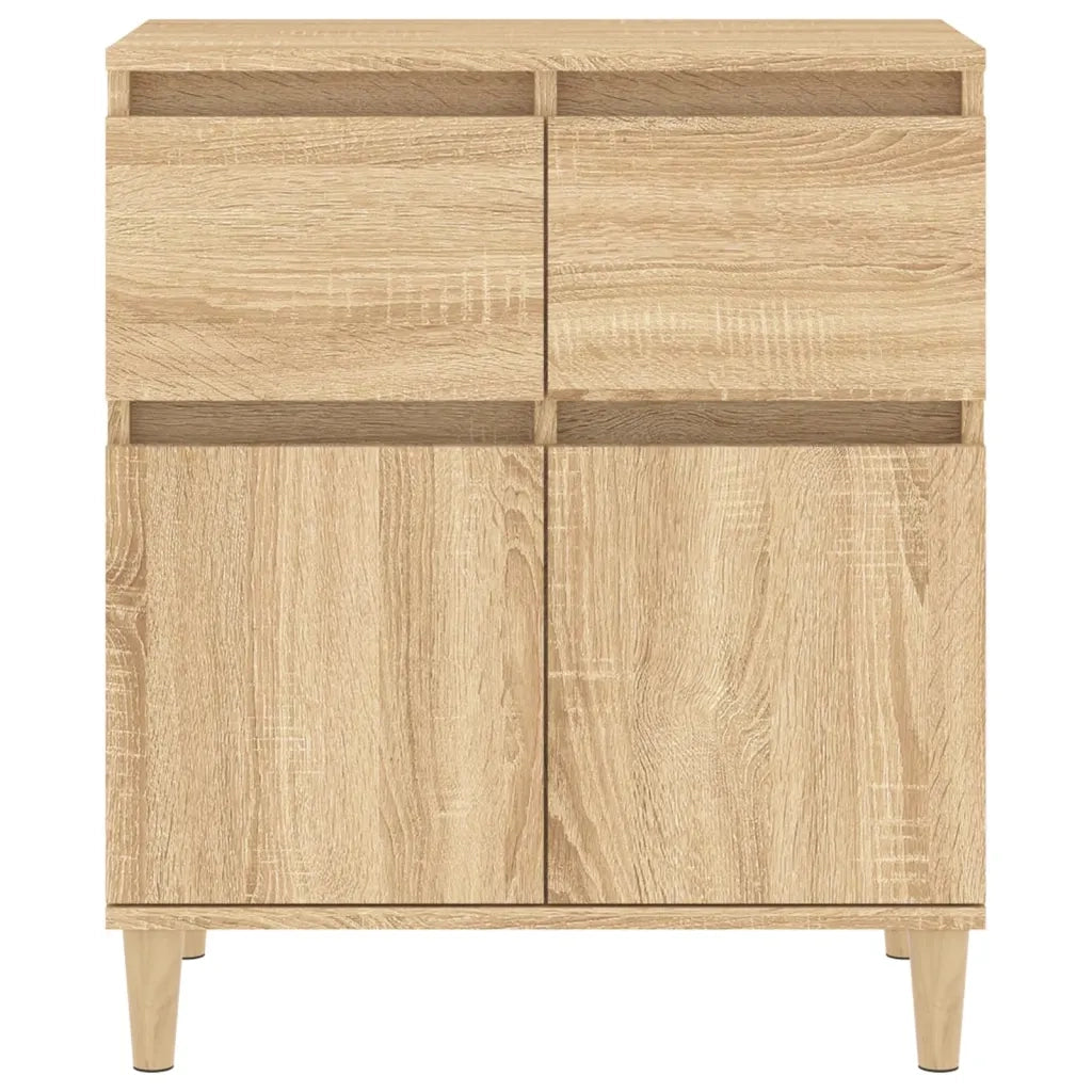 Credenza-Buffet-Armadio da cucina Rovere Sonoma 60x35x70 cm in Legno Multistrato 468055