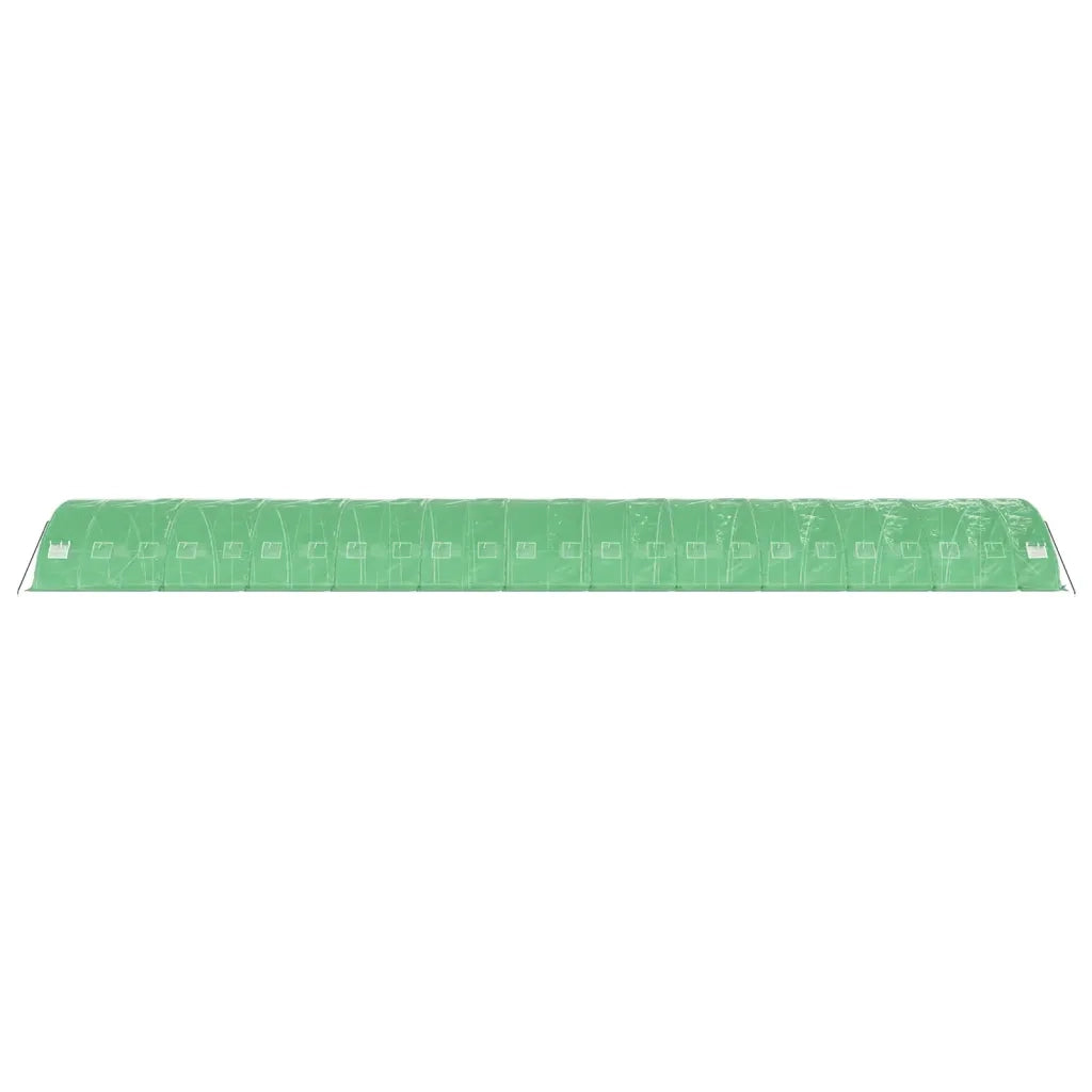 Serra con Telaio in Acciaio Verde 120 m² 24x5x2,3 m 3188093