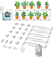 Sistema di Irrigazione Automatico per Piante da Interno - Kit di Irrigazione a Gocce con Accessori