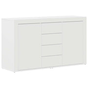 Credenza | Madia | Buffet da pranzo | Armadio da pranzo con cassetto Bianco 120 x 36 x 69 cm Legno multistrato