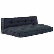 Cuscino per Divano Pallet 2 pz | Cuscini per sedie Antracite 120 x 80 x 38 cm