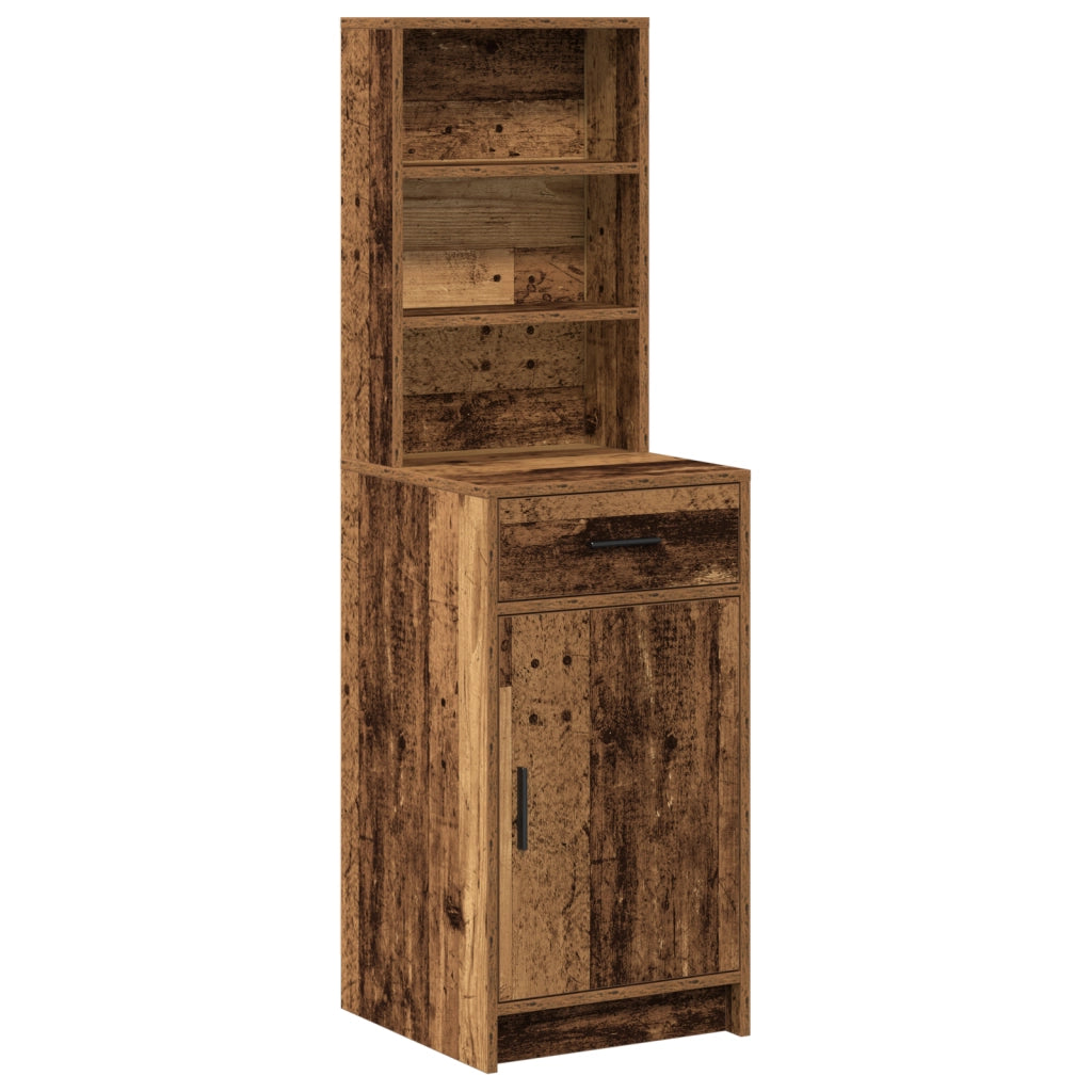 Armadio Alto Legno Vecchio 40x41x135 cm
