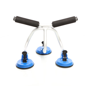 Rullo di ausilio per carico in auto di kayak e canoa Supporto a ventose Aiuto di fissaggio