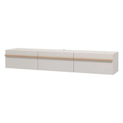 Paitone, Mobile Porta tv un Ripiano, 192x41.5x32h cm Beige
