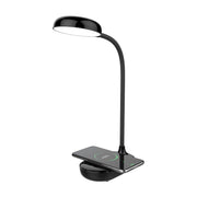 Lampada da Scrivania LED Flessibile con Caricatore wireless Qi 15W Controlli Touch Nero BigBen Connected