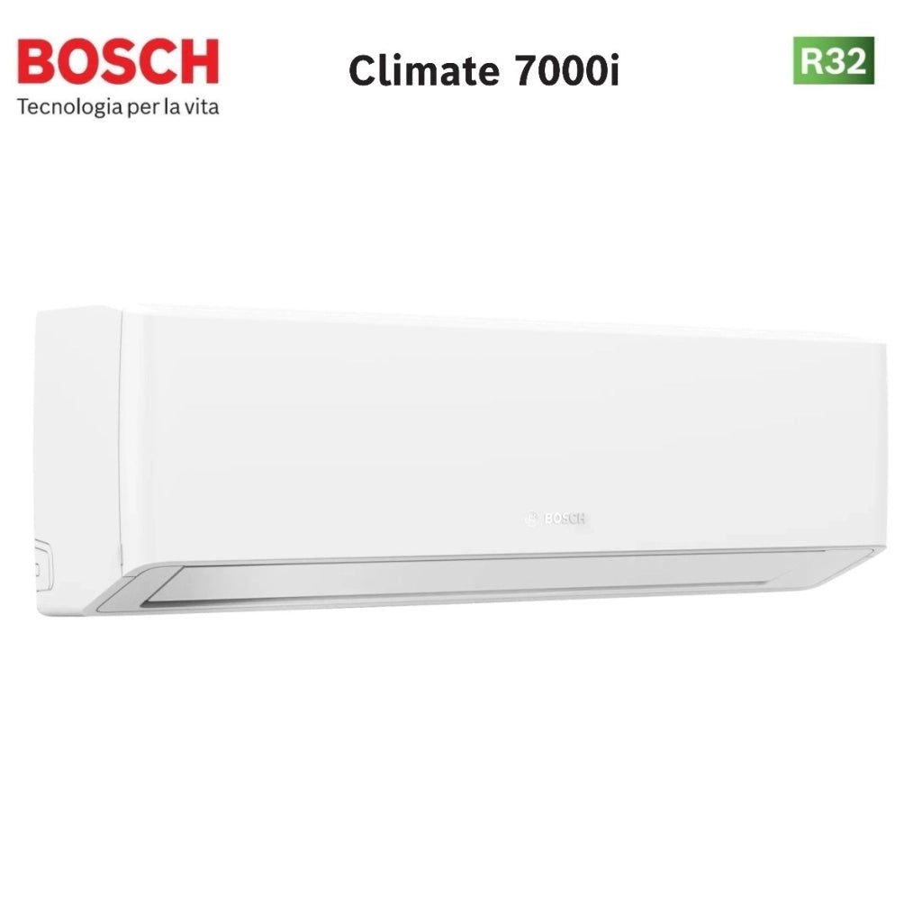 Condizionatore Quadri Split Bosch CLIMATE 7000i WHITE 7+7+7+15 con 5000M 82/4 E R-32 Wi-Fi Integrato