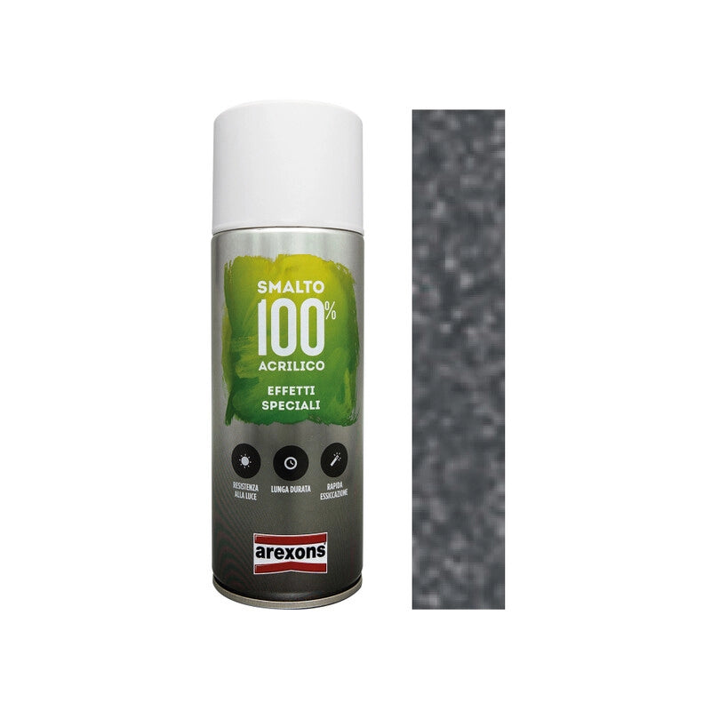 SMALTO SPRAY FERRO MICACEO GRIGIO PELTRO 3720- 6,0 pz