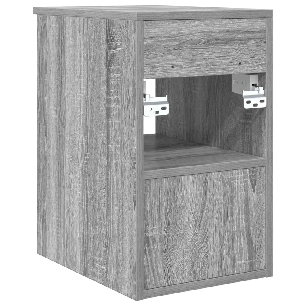 Armadio Bagno In-between Sonoma grigio 30 x 44,5 x 50 cm 890355