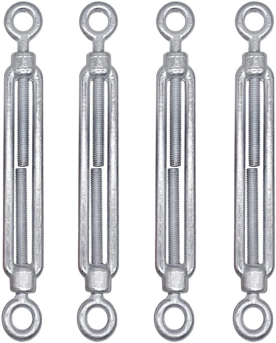 Set di viti e bulloni a occhiello - acciaio inox - set da 4 - M6