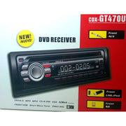 Trade Shop - Autoradio Stereo Usb Sd Mp3 Dvd Frontalino Estraibile Telecomando Gt 470u -