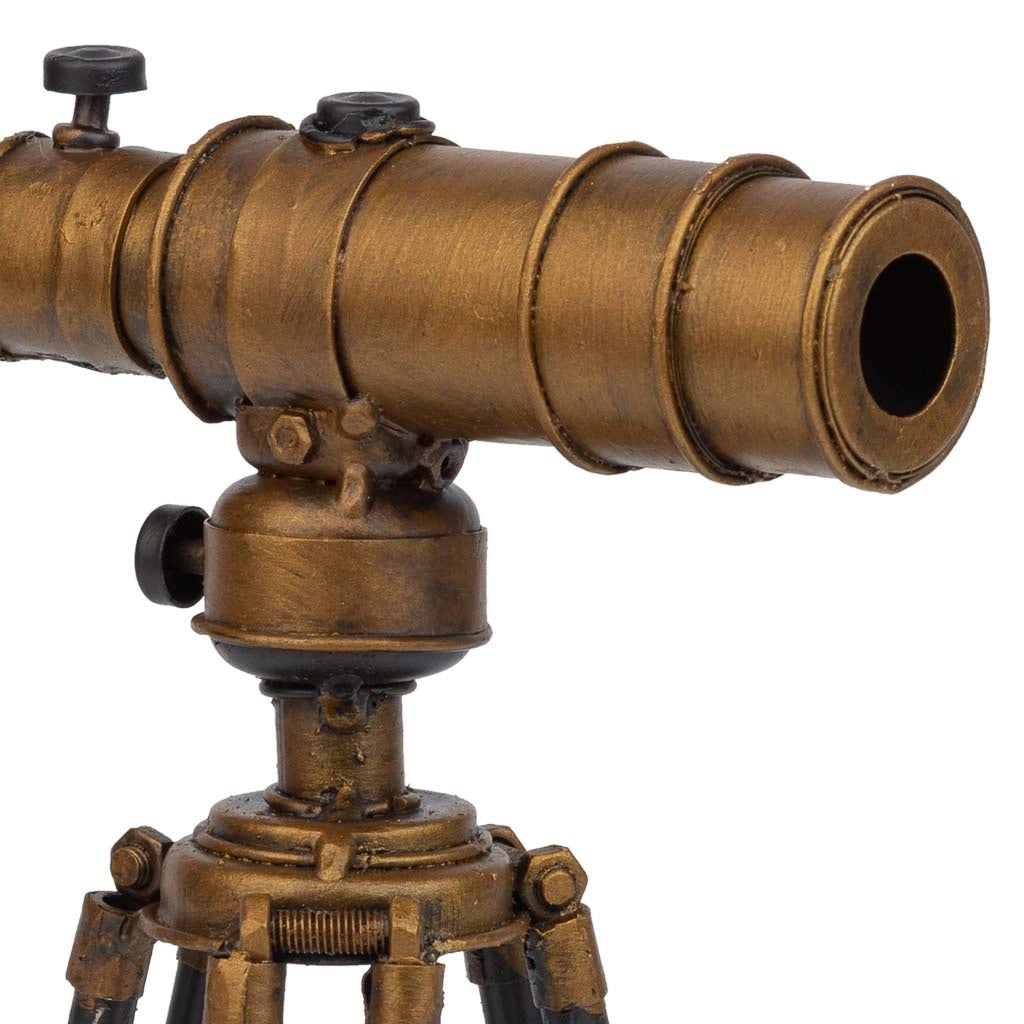 Telescopio in metallo marrone 20x11,5x23,5h
