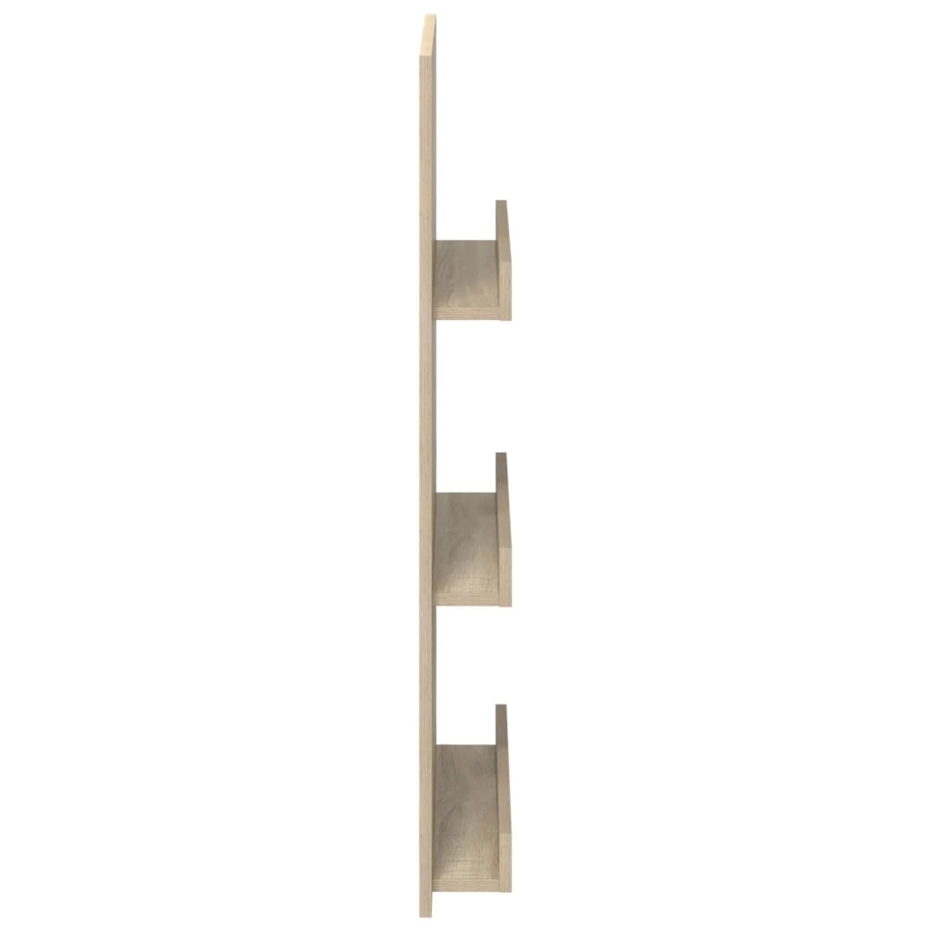 Scaffale per riviste Rovere Sonoma 51 x 11 x 102 cm