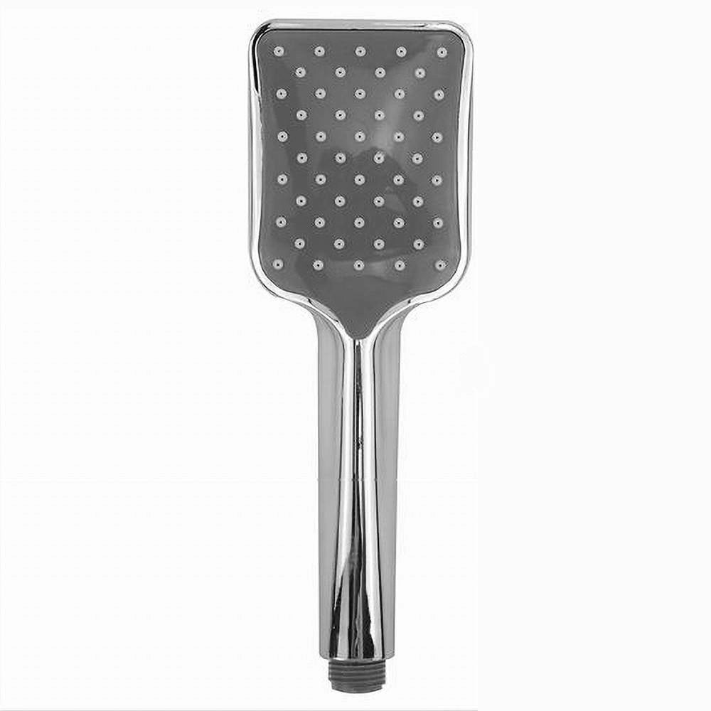 Trade Shop - Soffione Doccia 8 X 23 Cm Doccetta Rettangolare Monogetto Bagno Moderno 69313 -