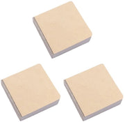 Set di schizzi portatile - 3 pezzi - Libretto di schizzi - 58 fogli - 200 g/m² - 8 x 8 cm - Quaderno di note aquarello