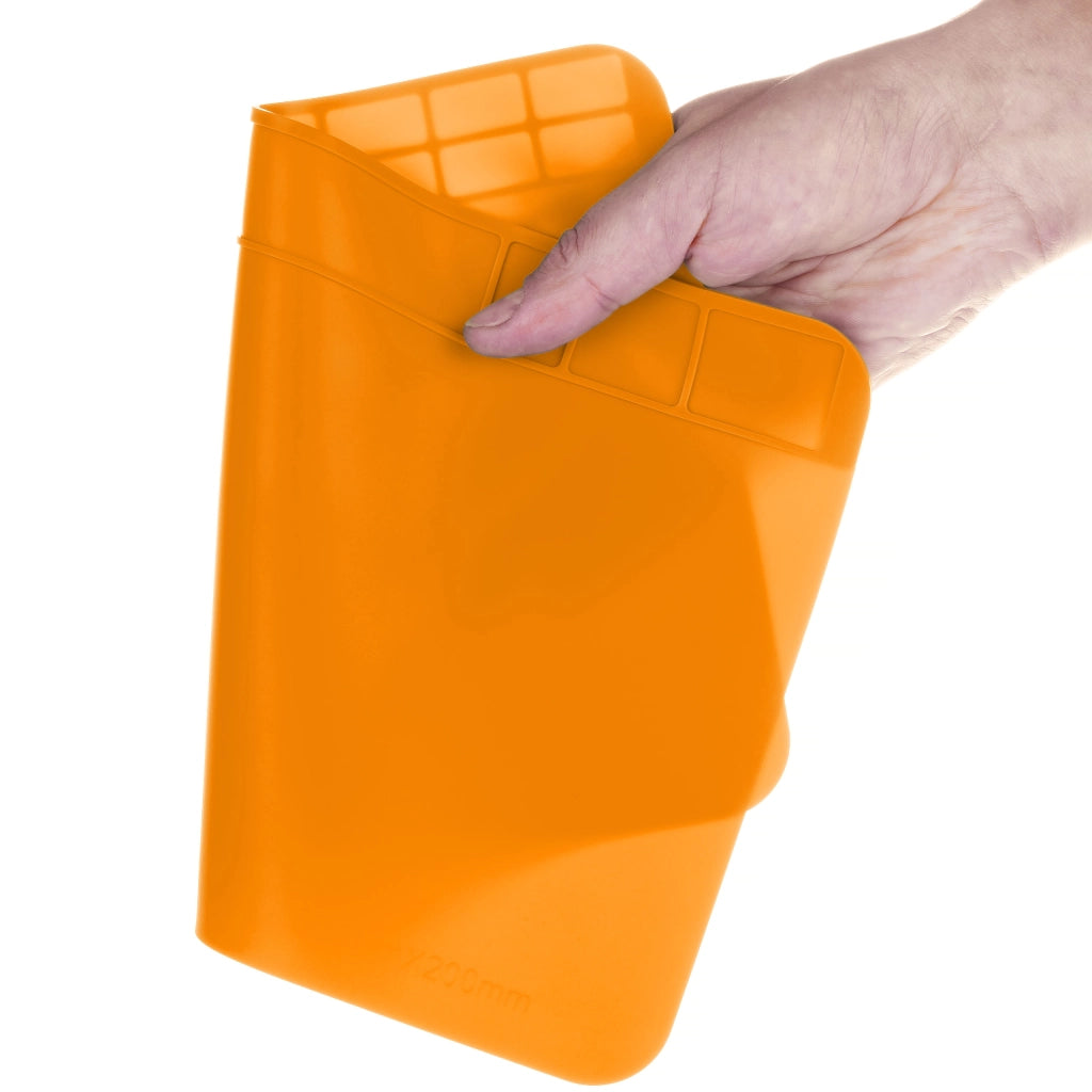 Tappetino in Silicone per Saldatura 200x300mm – Resistente al Calore 500°C | Antiscivolo, Organizzatori Viti
