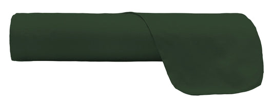 Lenzuolo Sopra Singolo in Cotone Tinta Unita Verde Oliva