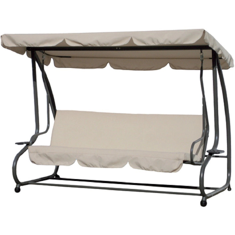 DONDOLO 3 POSTI SOFA CON FUNZIONE LETTO CM.230X120X170H ALTALENA