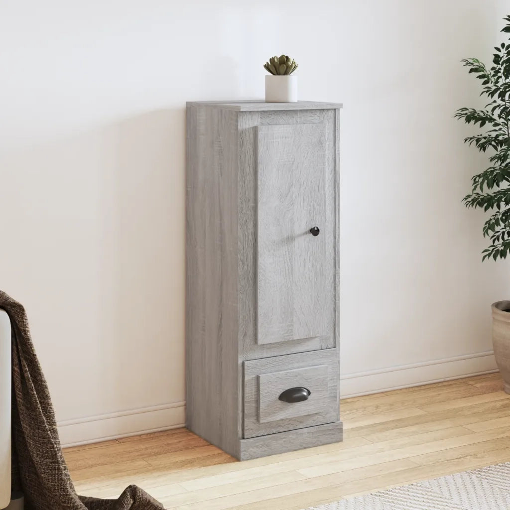 Credenza | Madia | Buffet da pranzo | Armadio da pranzo Grigio Sonoma 36x35,5x103,5 cm in Legno Multistrato