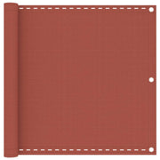 Schermo per balcone schermo per la privacy 90 x 400 cm HDPE terracotta 02_0010417