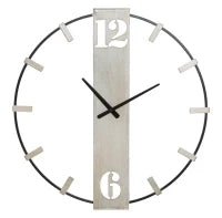 Orologio Da Muro Silvery Cm 61X4,5X63