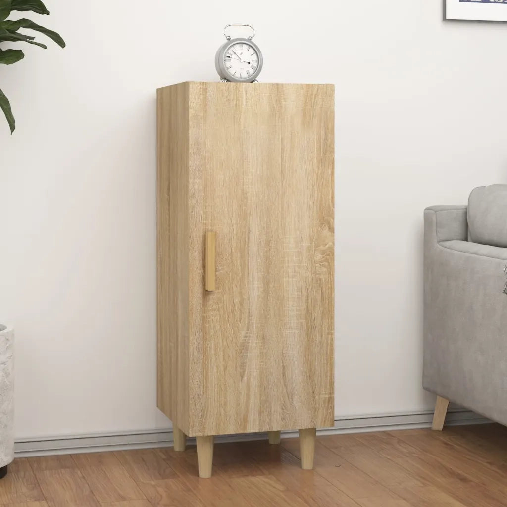 Credenza | Madia | Buffet da pranzo | Armadio da pranzo Rovere Sonoma 34,5x34x90 cm in Legno Multistrato