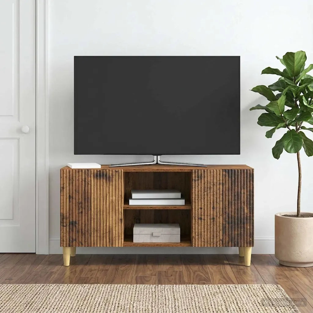 Mobile TV Legno antico 102 x 34,5 x 50 cm Legno ingegnerizzato 894703