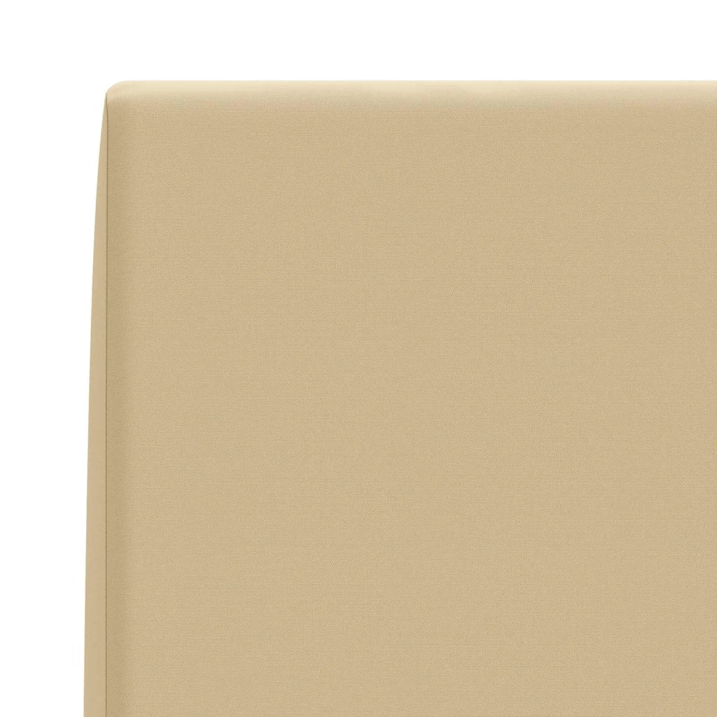 Cuscino schienale SOEST 100% Poliestere Beige 120 x 20 x 40 cm 946744