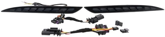 Lampi di coda a LED - Alta luminosità - Rood - Lampi di avviso - Adatto per Tesla Model Y 2020-2022