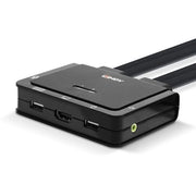 Lindy 42347 switch per keyboard-video-mouse (kvm) nero - LINDY42347