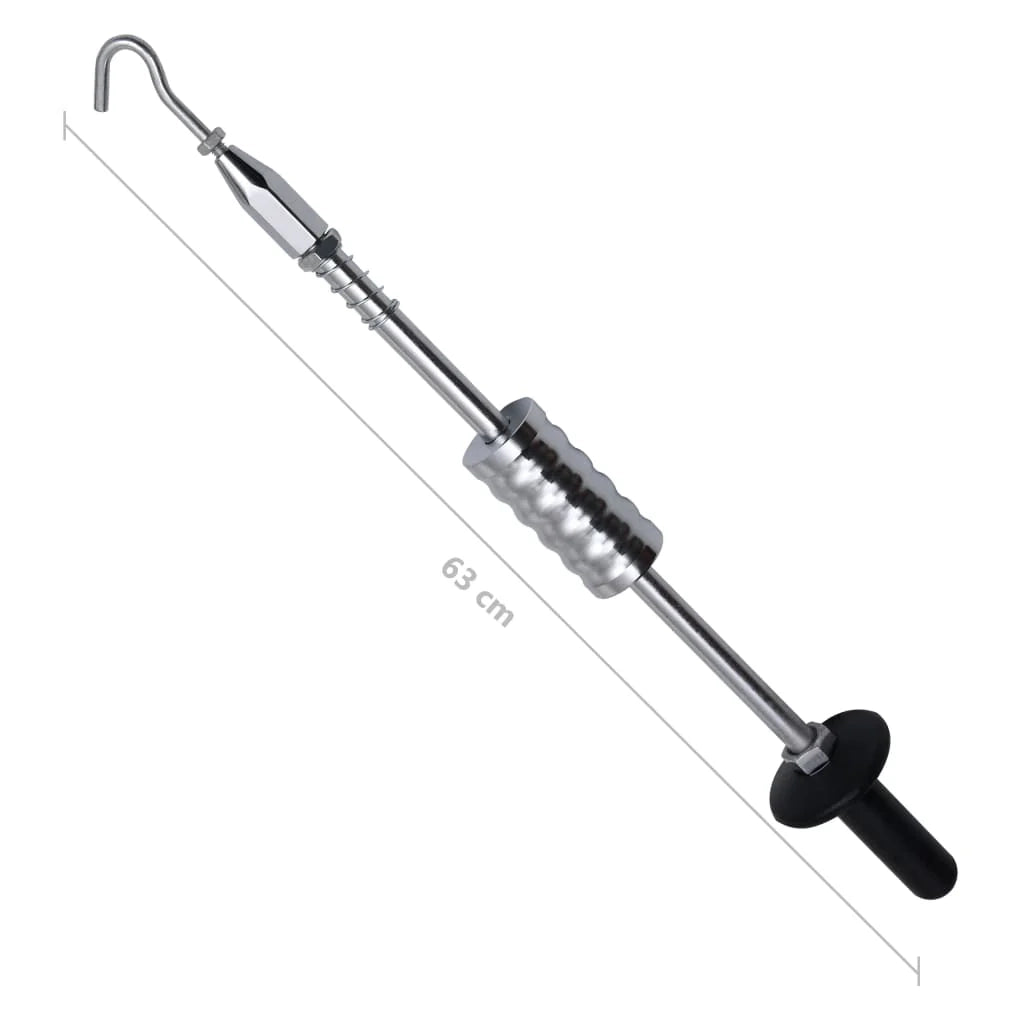 Martello scorrevole con gancio estrattore ammaccature auto martello scorrevole attrezzo per riparazioni 63 cm acciaio al carbonio 02_0004321