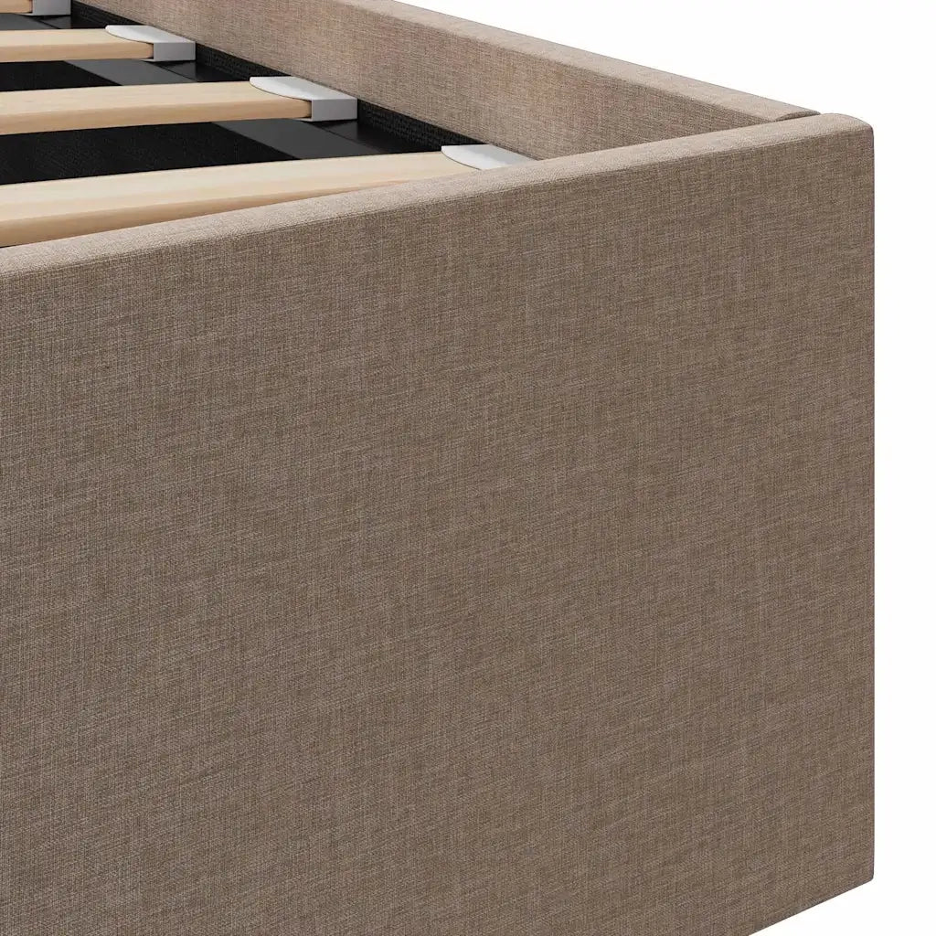 Giroletto con Contenitore Grigio Talpa in Tessuto 120x200 cm