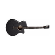 Chitarra acustica tanglewood blackbird twbb sfce smokestack black sati - 0819907021427