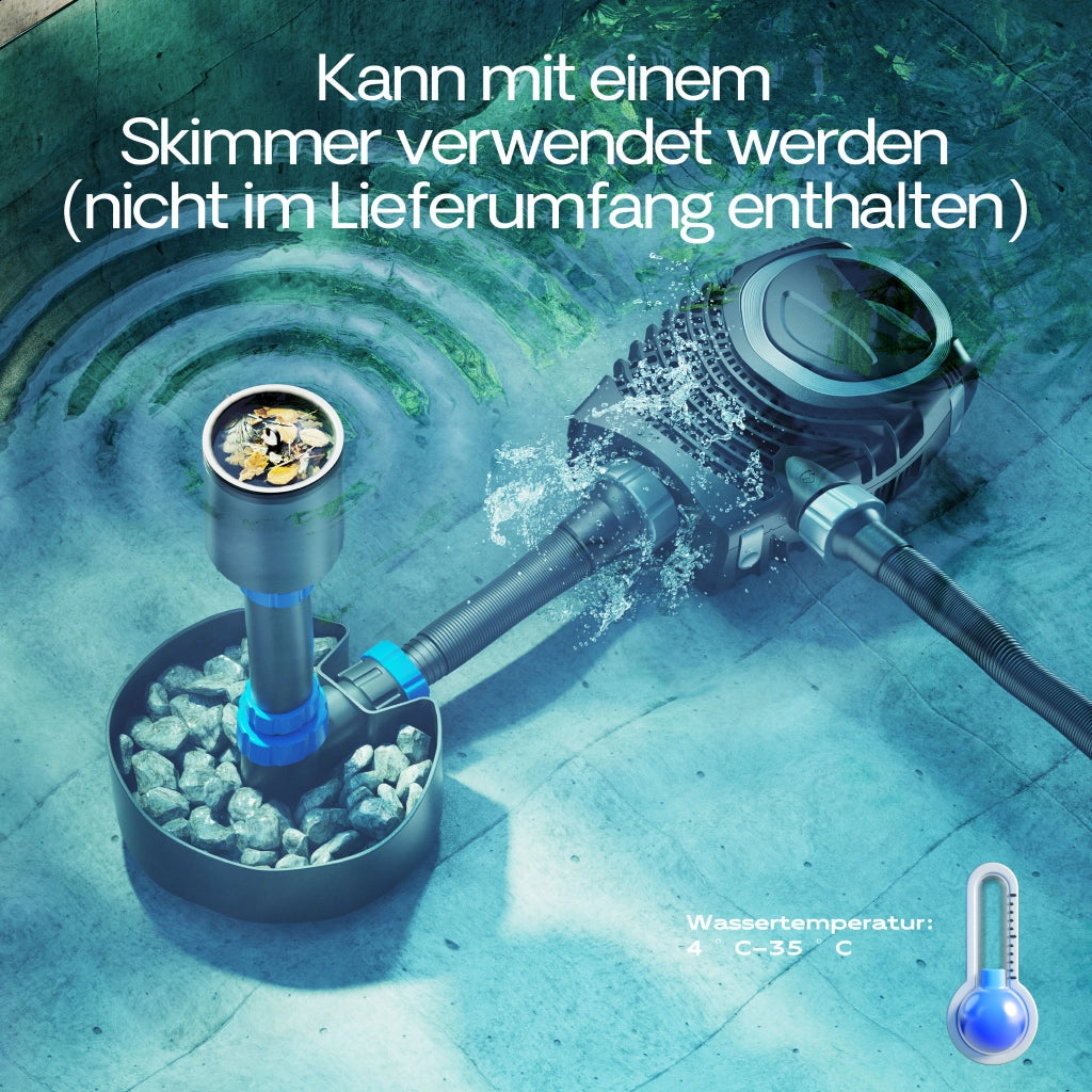 Pompa da laghetto NEO-10000 SuperECO 10000l/h 80W, per circolazione e filtrazione acqua