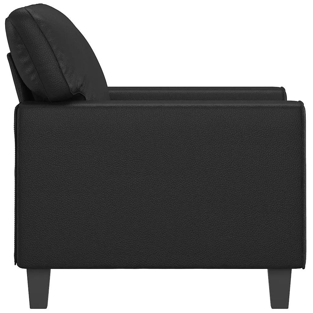 Poltrona Nera 60 cm in Similpelle 359407