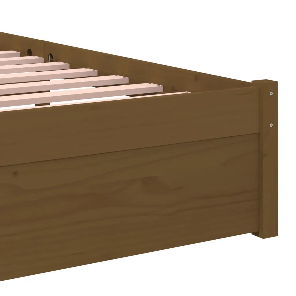 Giroletto senza Materaso Ambra in Legno Massello 75x190 cm