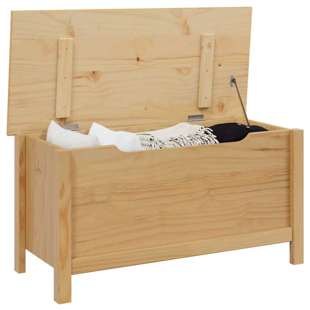 Scatola di Stoccaggio HILL Marrone miele 90 x 40 x 45 cm CFW4258357