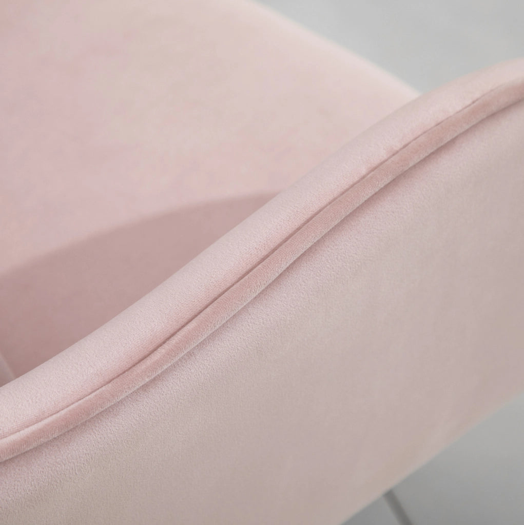 Sedia da ufficio ergonomica con massaggio rosa