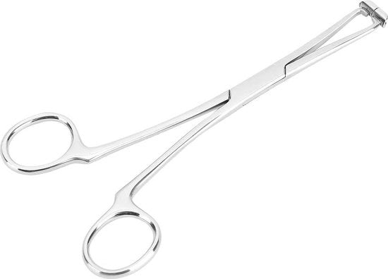 Tang di acciaio inossidabile per piercing del corpo e del tatto del naso.