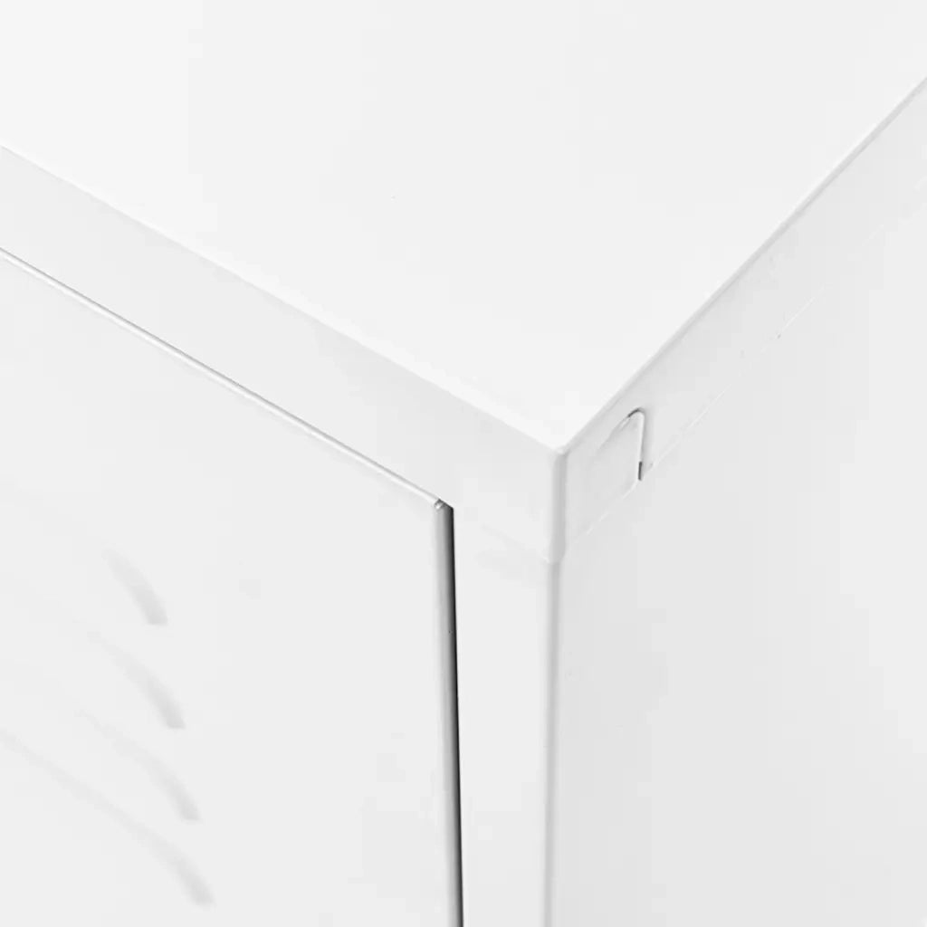 Mobile TV Bianco 105x35x50 cm in Acciaio cod mxl 9767