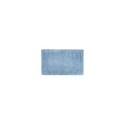 Yeppon Tappeto Bagno Quarzo Bianco Esagono Blu