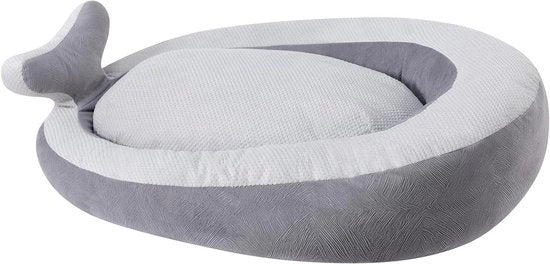 Letto per piccoli cani - Cuscino per animali domestici morbido - Cuscino respirante creativo in grigio