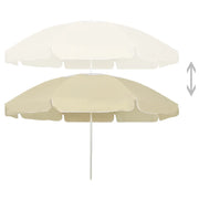 Ombrello | Parasolne da Spiaggia Giallo Sabbia 240 cm