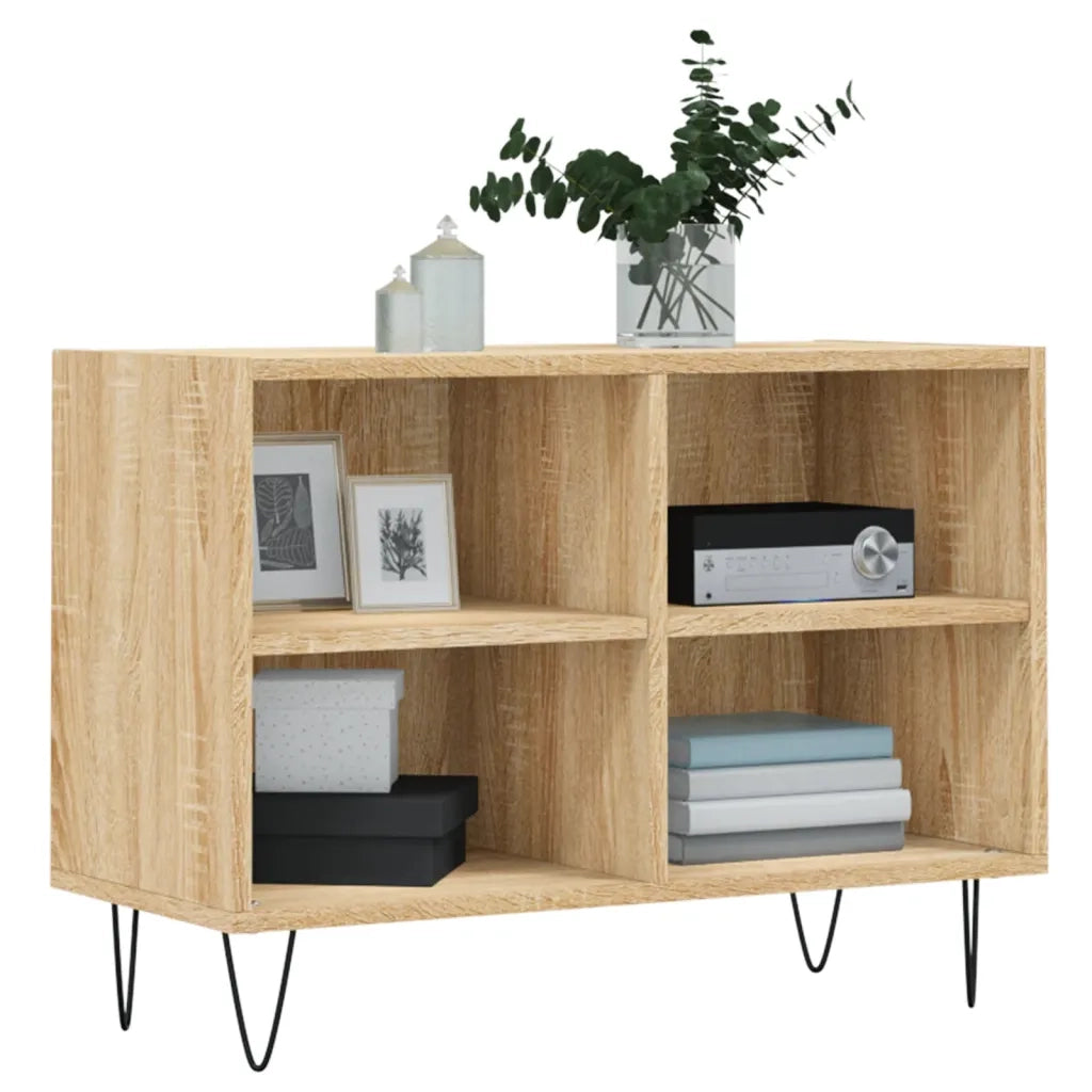 Mobile Porta TV Rovere Sonoma 69,5x30x50cm in Legno Multistrato 826967