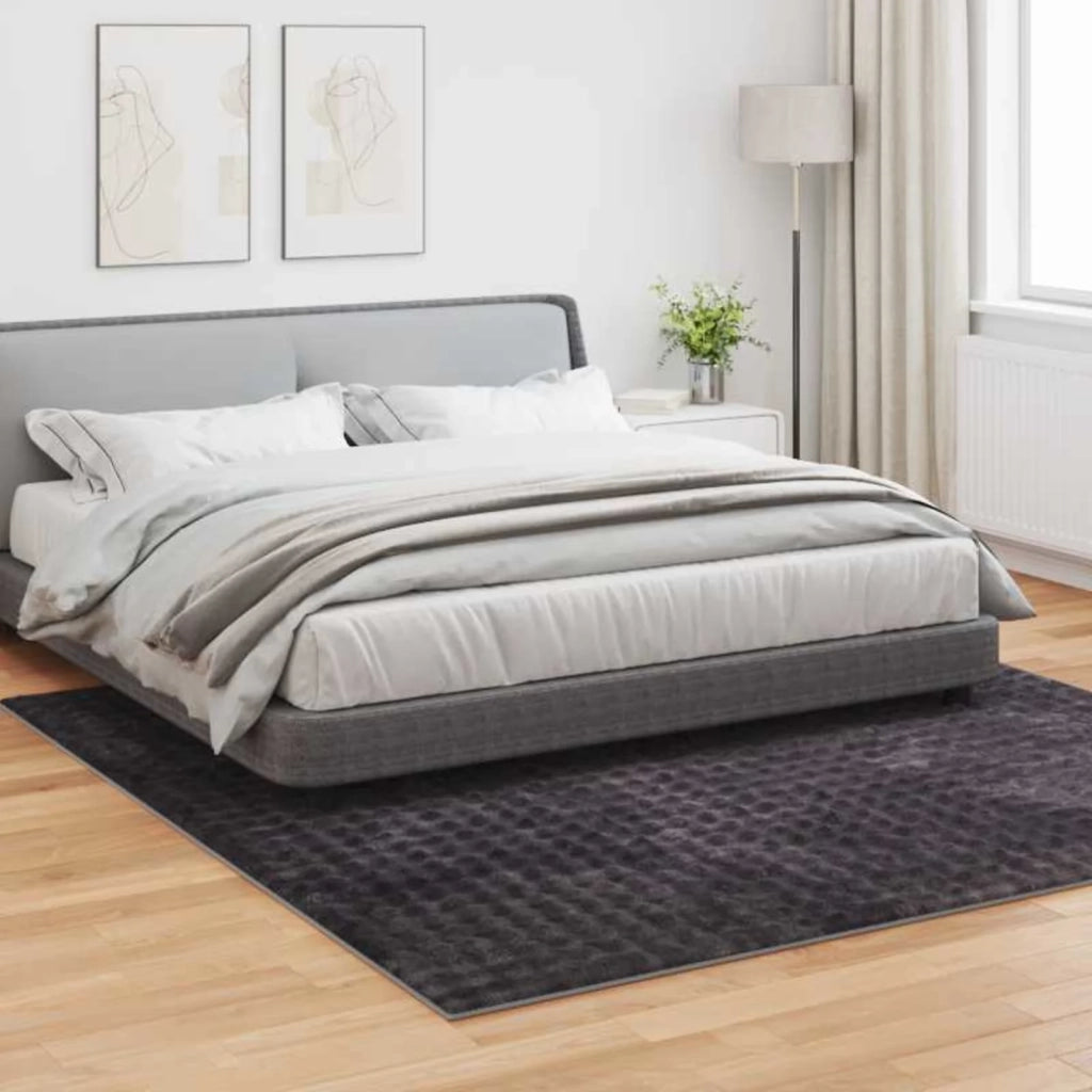 Tappeti per area Quadrato SIROLO Beige 200 x 200 cm Poliestere 42022747