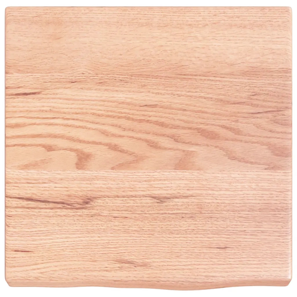Ripiano Muro Marrone 40x40x(2-4) cm Massello Rovere Trattato 363630